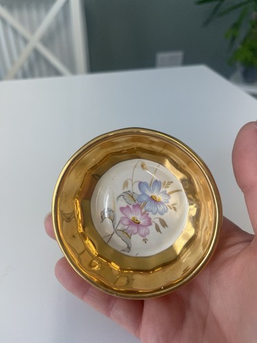 Vintage gold lustre ceramic - vintage,