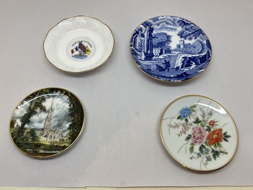 Vintage china pin dishes - vintage,