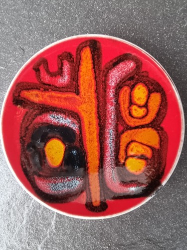 Poole pottery delphis pin dish - pottery,