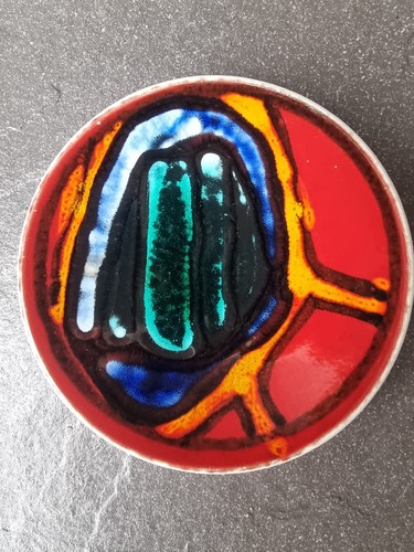 Poole pottery delphis pin dish - pottery,