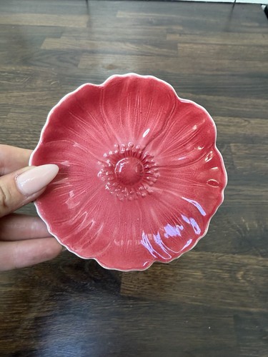 Vintage flower trinket - trinket, tray