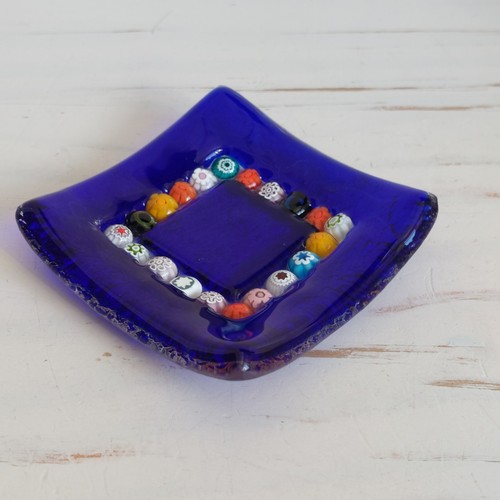 Millefiori cobalt blue - millefiori,