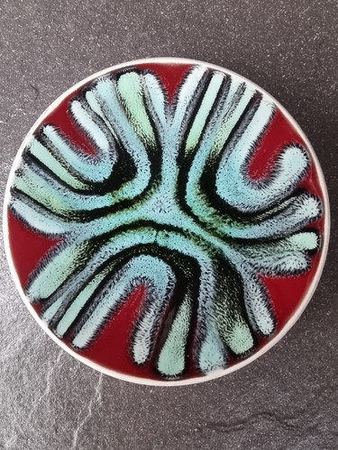 Poole pottery delphis pin - pottery,