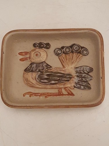 Pin dish bird design - pin, japanise