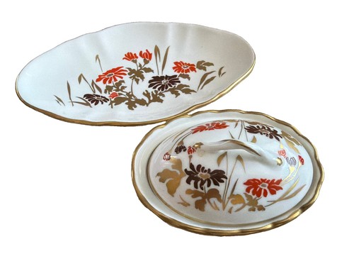 Spode mikado trinket - mikado, pin