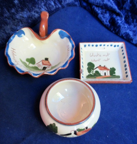 Vintage torquay motto ware - 3, x