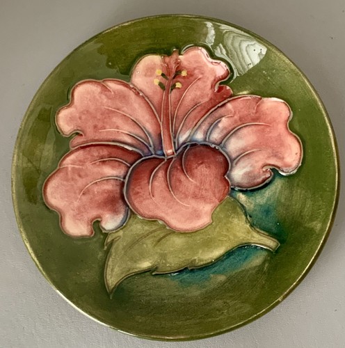 Vintage moorcroft hibiscus - moorcroft,