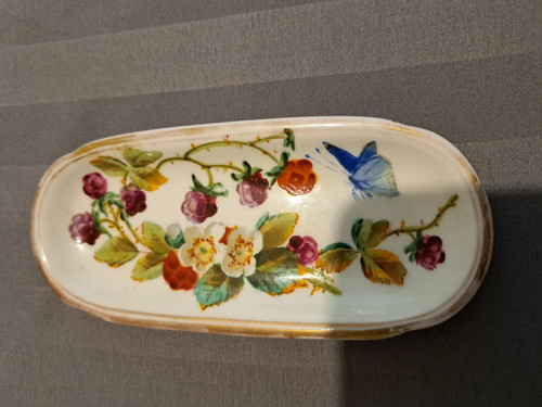 Porcelain pin dish tray - porcelain,