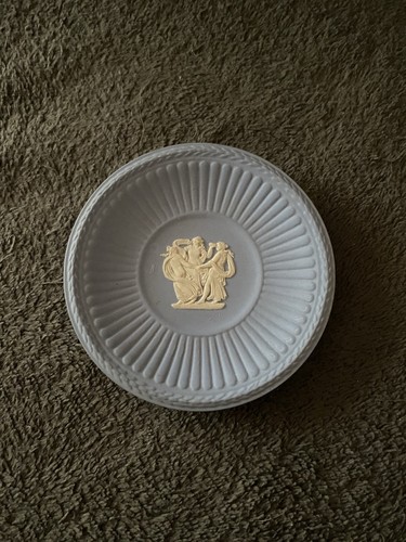 Wedgwood blue jasperware round - wedgwood,