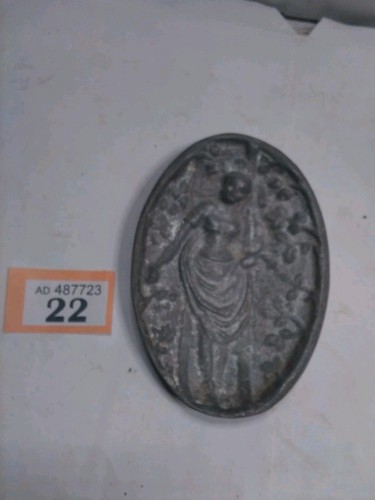 Vintage pin dish saucy reverse - pin,
