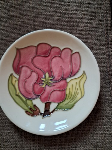 Moorcroft pink hibiscus