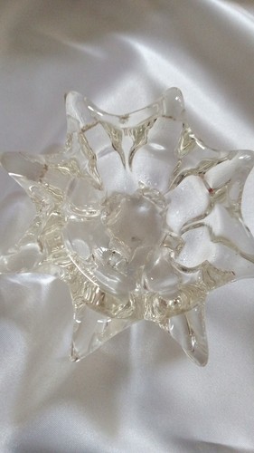 Vintage glass pin - vintage, star