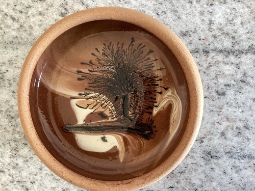 Boscastle pottery pin - dish, by