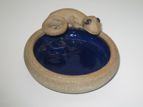 Studio pottery pin dish - studio,