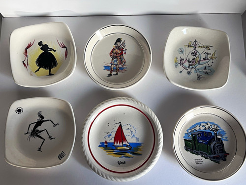 Wade set vintage pin - wade, 6