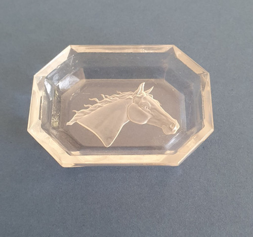 Deco hoffman intaglio glass - intaglio,