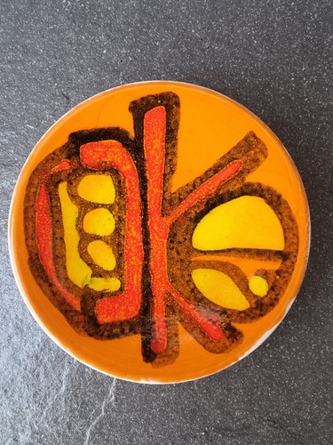 Poole pottery delphis pin - pottery,