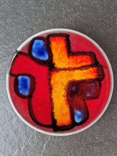 Poole pottery delphis - pin, dish