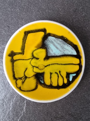 Poole pottery delphis pin - pin, dish