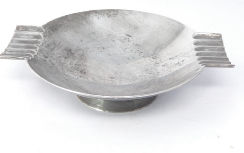 Ashtray silver plated - ashtray,