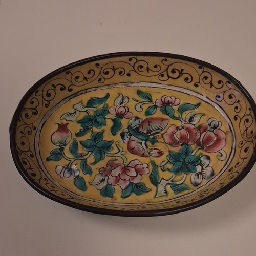 Antique chinese canton enamel - antique,